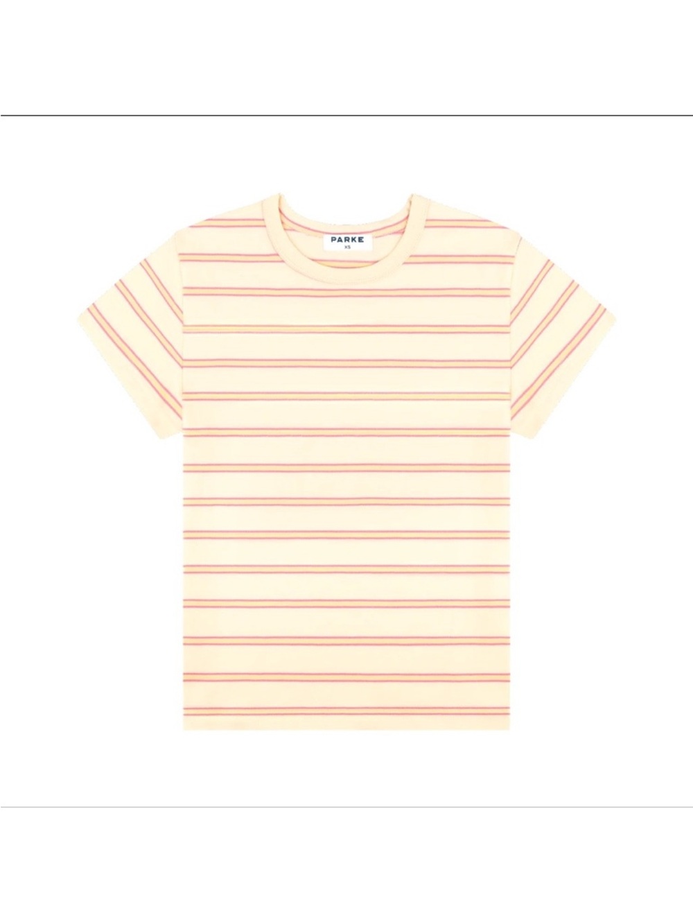 Parke Limited Edition Summerland striped tee Large
